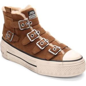 image:imageASH Womens Rainbow F Hightop Sneaker Faux Fur Lined Shoes with Vibrant Design and Comfortable Lightweight Breathable FitLand